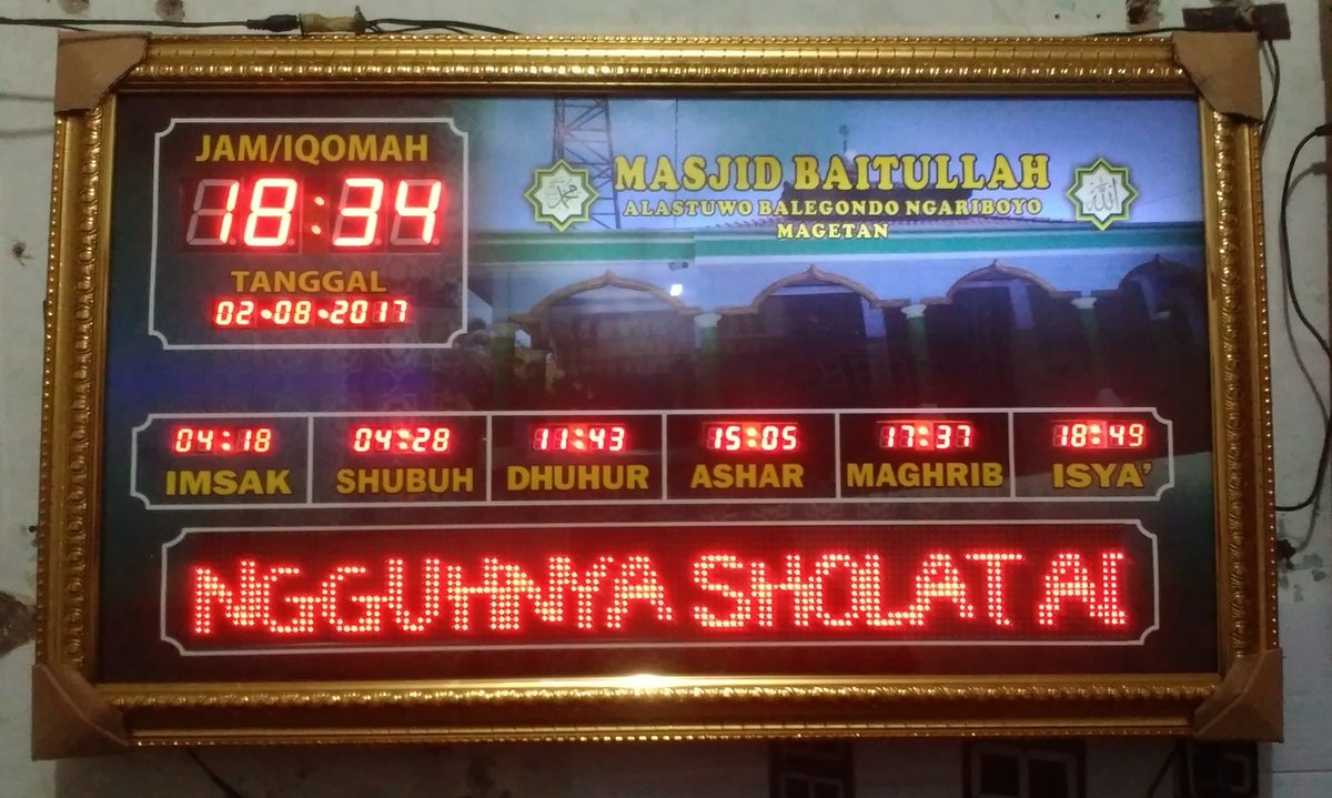 buff.ly/2LyLZam Jual Jam Waktu Sholat Digital Terpercaya Magetan evernote.com/shard/s509/sh/…