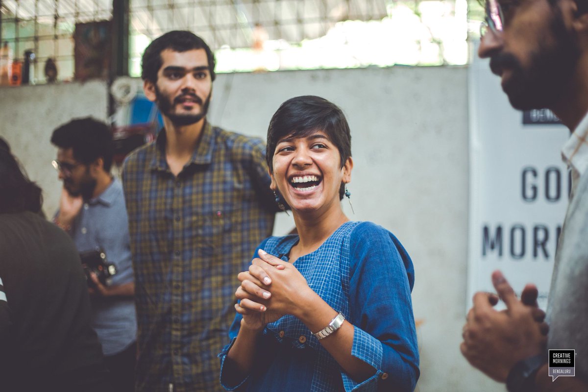 creativemorning's tweet image. Wow! Our @cmbengaluru chapter learned about trash (literally!) for their #CMjustice event. They invited Shipra Agarwal from Skrap, a Mumbai-based social enterprise that helps organizations and individuals implement zero waste practices.

📸See more: buff.ly/31iks3z