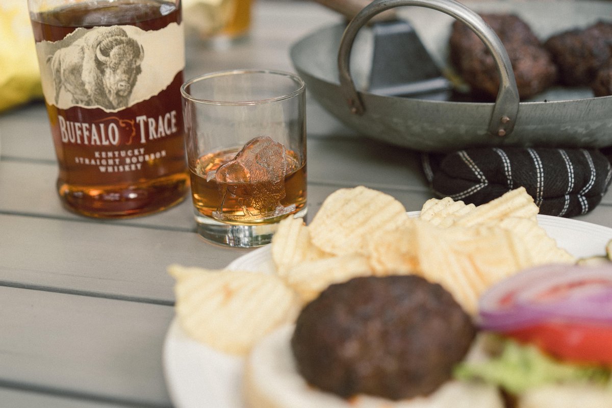 Burger &amp; #Bourbon. A match made in heaven.