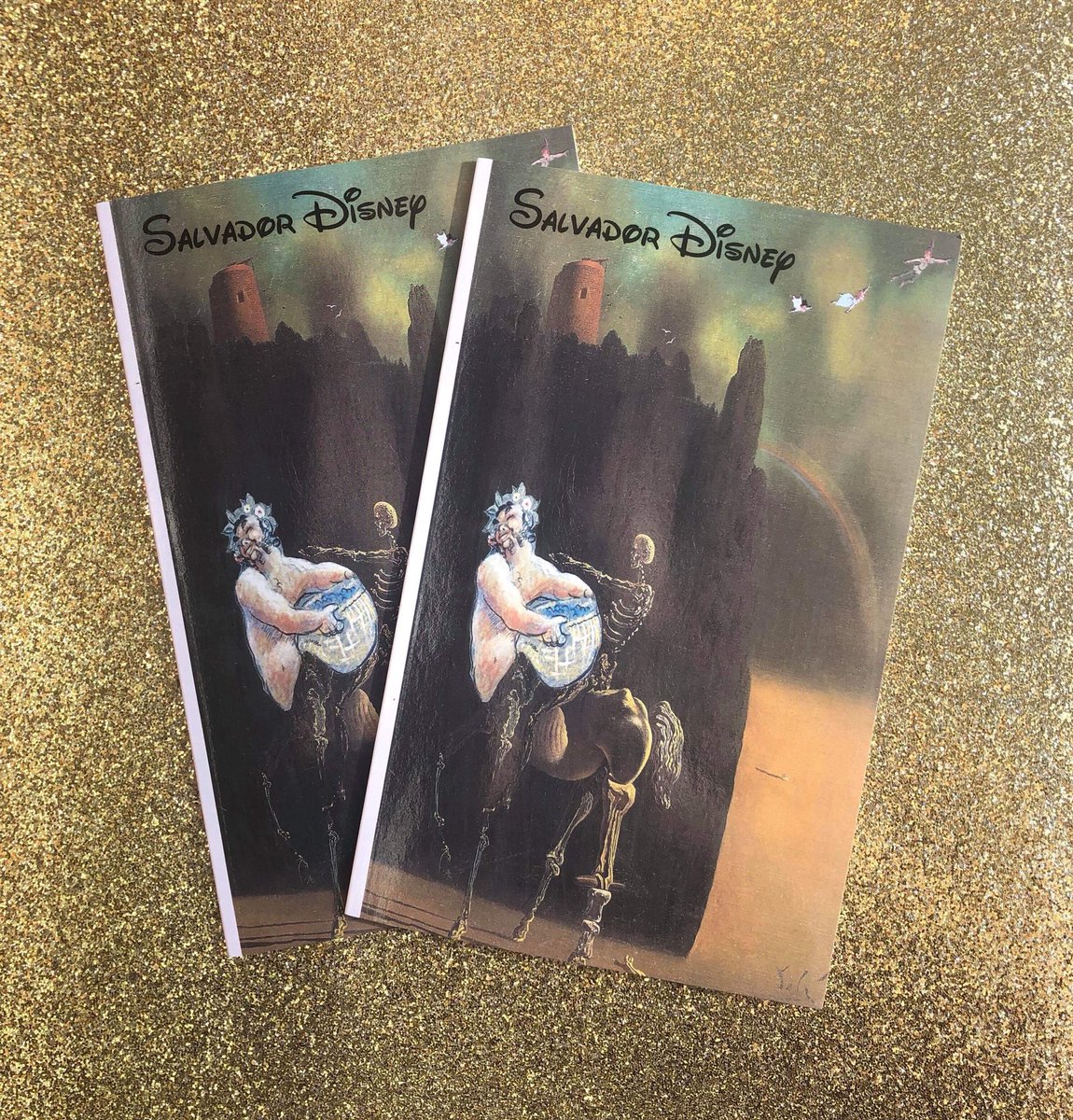 #SalvadorDisney zine by Dylan Berryman is available now! Celebrate the launch with us tomorrow night at @GDBooks 📕 Reserve a copy now at feelyourfantasy.com/products/salva… ❤️