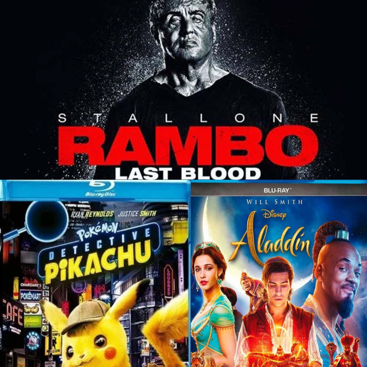 YoSoyXaviOfi's tweet photo. Quieres ganar un Blu-ray de #DetectivePikachu o #Aladdin, además de un pase doble para la premiere de #RamboLastBlood solo:

*RT
*Invita a un amigo a seguirme
*Responde con tu mejor meme y que película quieres con el #RamboConXavi

Se elegirán a los 2 más originales el sábado.🔪 https://t.co/J28sBQWBEm