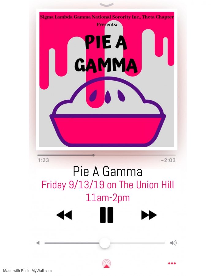 WiuGammas's tweet image. TOMORROW!!!! Come pie your favorite Gamma!!!! Hope to see you there!!! #GammaWeek #ΣΛΓ #WIU #WIU20 #WIU21 #WIU22 #WIU23