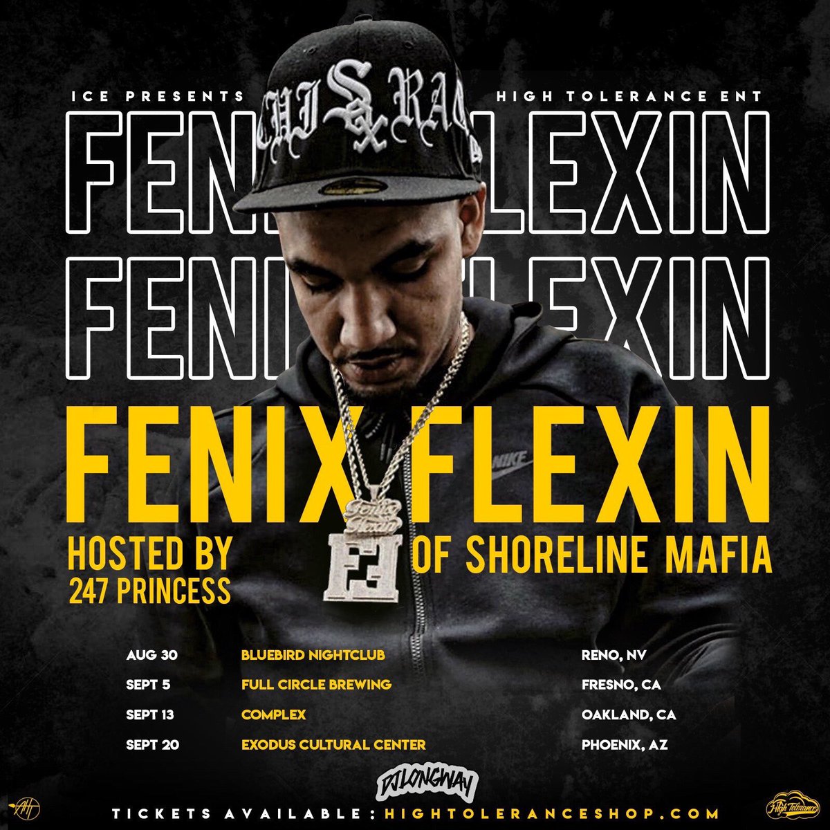IcePresents's tweet photo. TOMORROW ...OAKLAND! 🚨🚨🚨
@fenix_flexin Going live at "Complex Oakland"! Get in the building! 7pm/ All Ages
@DJLongWay1 @HighTolerancEnt @IcePresents #FenixFlexin #Live #Tomorrow #Oakland #ComplexOakland #DToakland #Sep13th #WhatToDoInOakland #BayArea #HipHop #Concert https://t.co/Fli3SAlxhc
