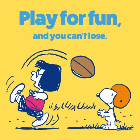 Snoopyjapan Twitterren プレイを楽しむなら 負けることはないよね Peanuts Sports スペシャル絵本より T Co Emdhkzl6or スヌーピー 応援 ラグビー アメフト Peanuts Snoopy