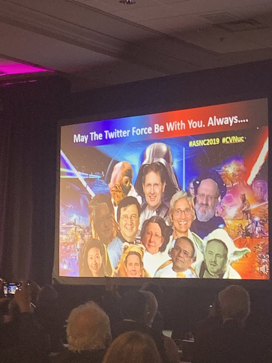 We are going to leave this meeting  engaged , excited  and educated !! #asnc2019