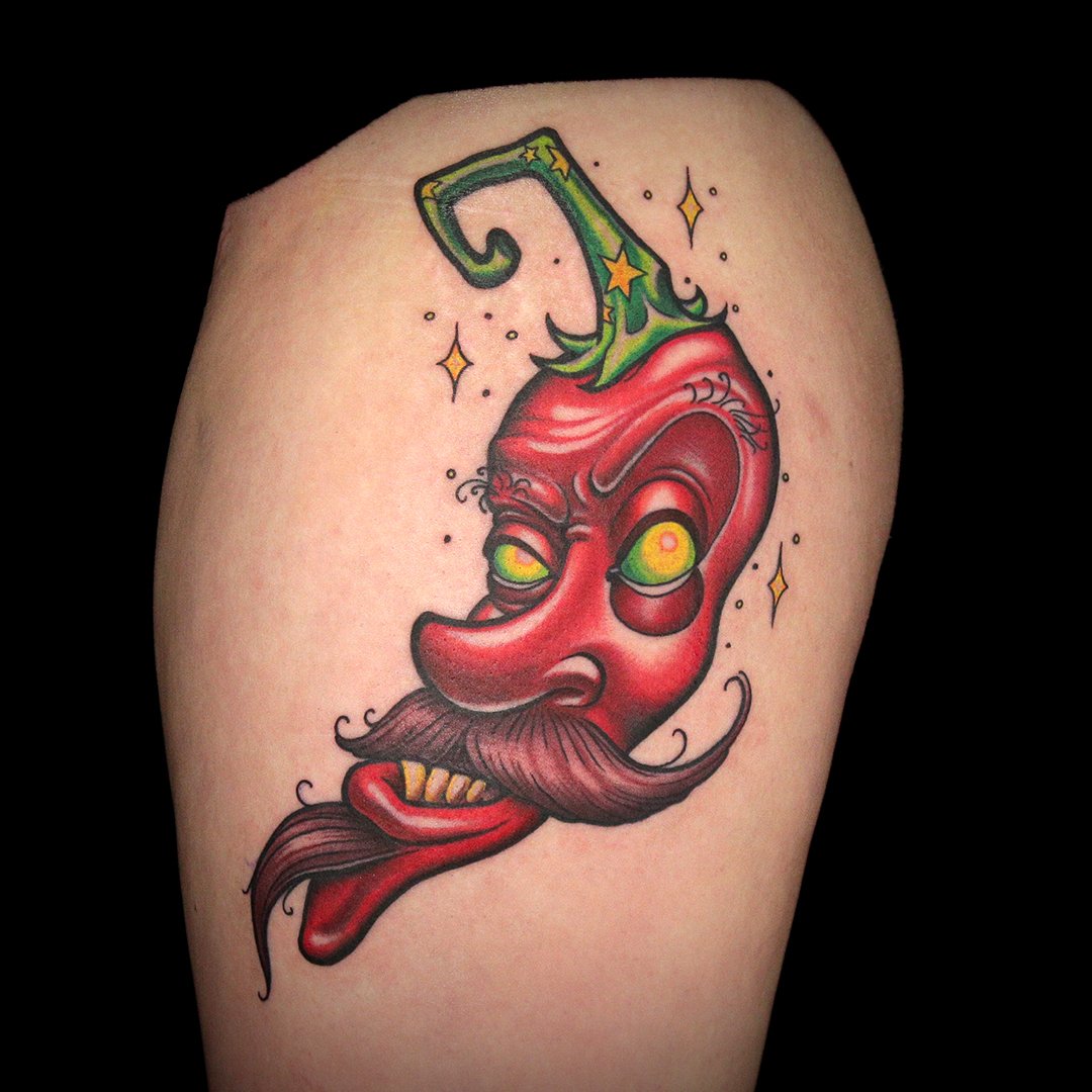Jalapeno pepper made by Michael Ross  Black Door Tattoo  Facebook