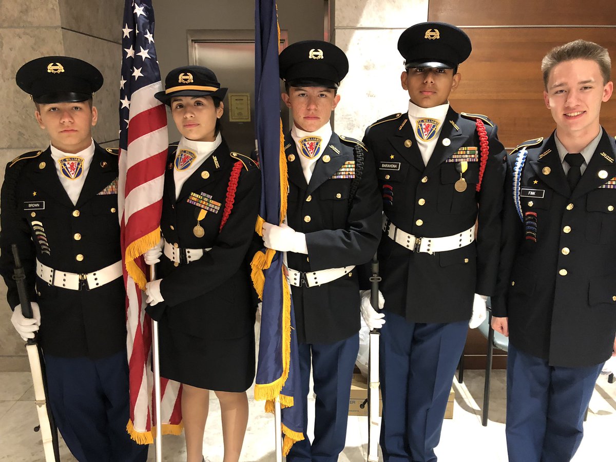 Thank you to our @TCWJROTC @TCWTitans. You did an awesome job at the School Board tonight!