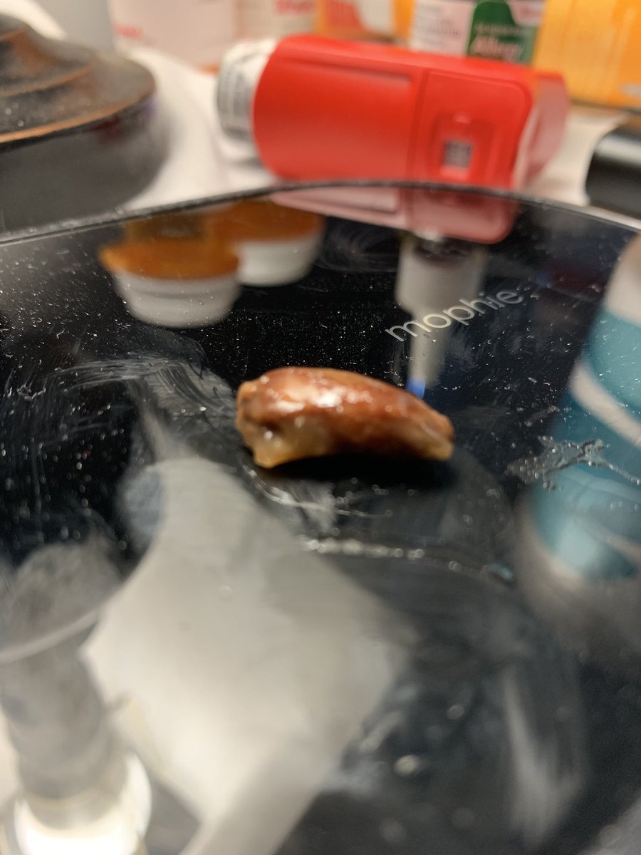 PitdaddyD's tweet photo. @SNICKERS so what the heck is this? Now I am HANGRY and my tooth hurts! Hard as a rock https://t.co/tk7gDYdqRA