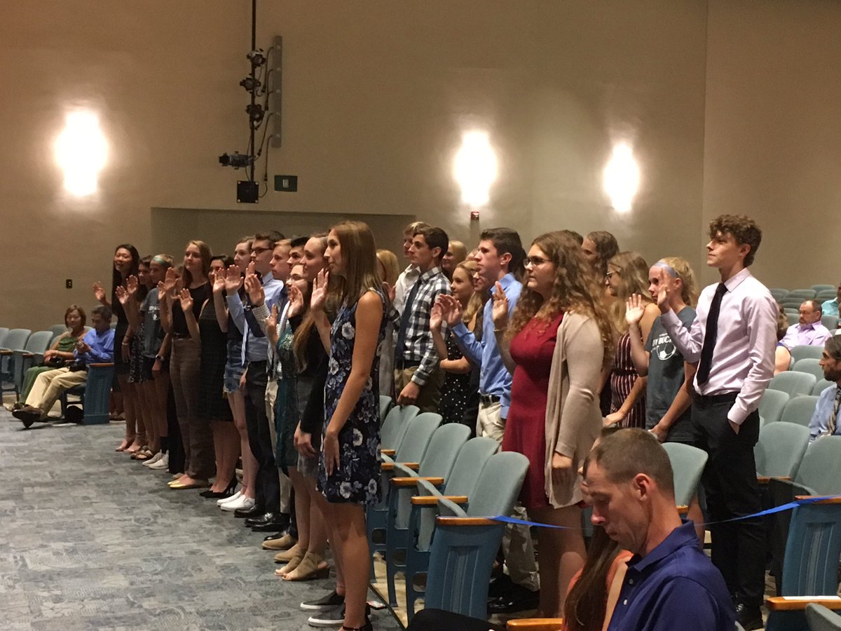 2019 CVHS NHS Induction Ceremony...