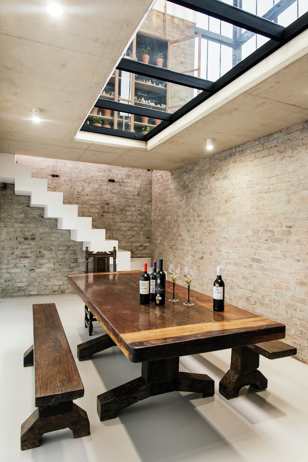 Fay Sarra on X Glass floor overlooking the wine cellar https t tmB1Mgv0Lr https t HMFFcoevRc X