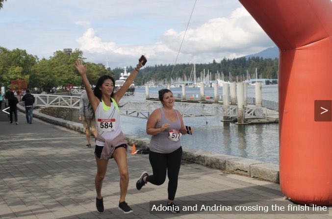AdoniaTowe's tweet photo. Crossing the finish line! 🏃🏻‍♀️#PacificRegionGives #iGive #walkrunroll #PSPCPac #PSPCFamy @YVR_GCWCC @GCWCC_CCMTGC @UWLM https://t.co/8ijQ7Hf71n