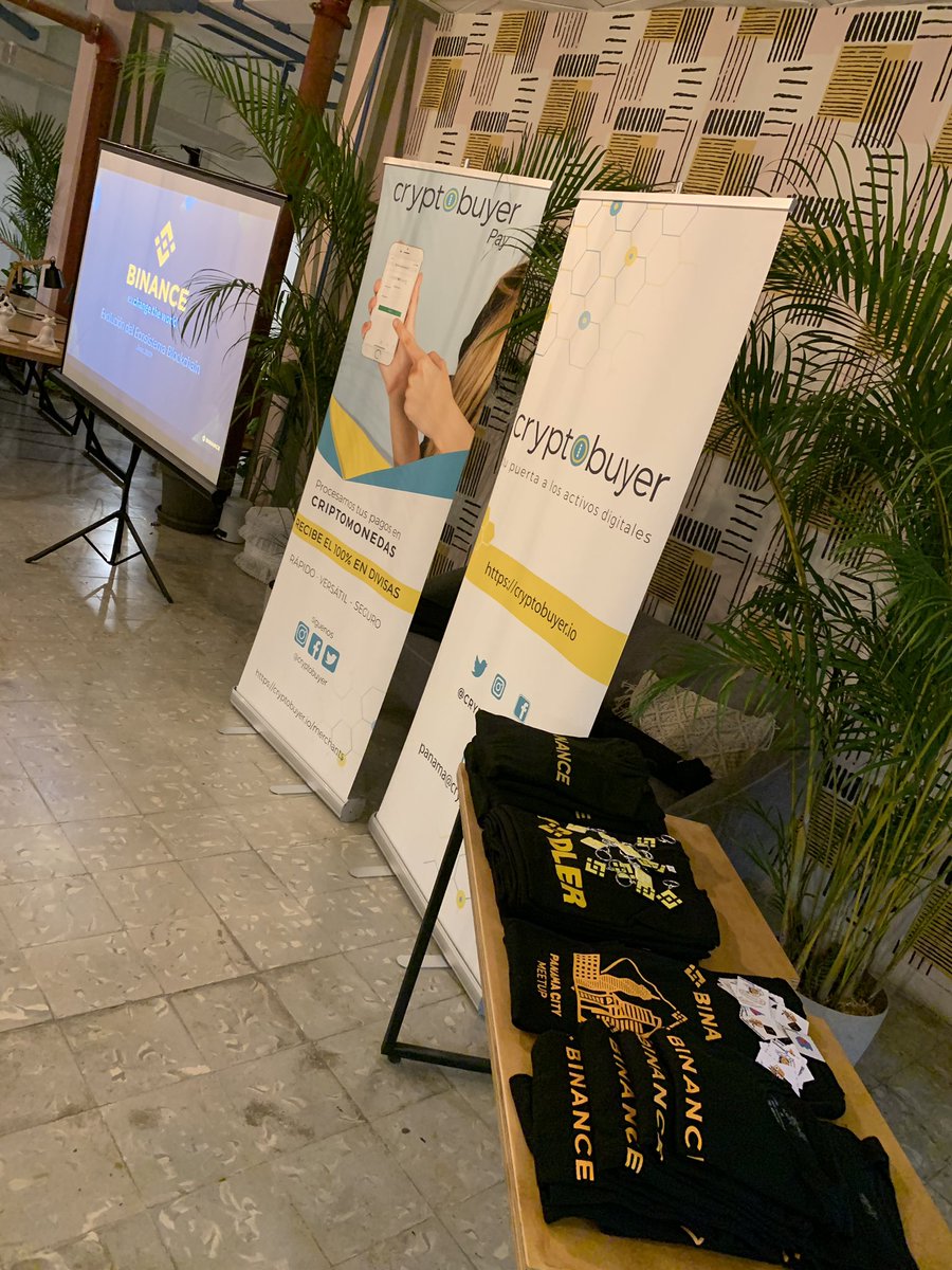 Ya estamos casi listos para iniciar el <a href="/binance/">Binance</a> #BinanceMeetupPanama en  #Selina #Panama #CascoViejo Totalmente Gratis los esperamos ! Hoy  12 de Septiembre a partir de las 7pm #Bitcoin #Panama #BinanceMeetup