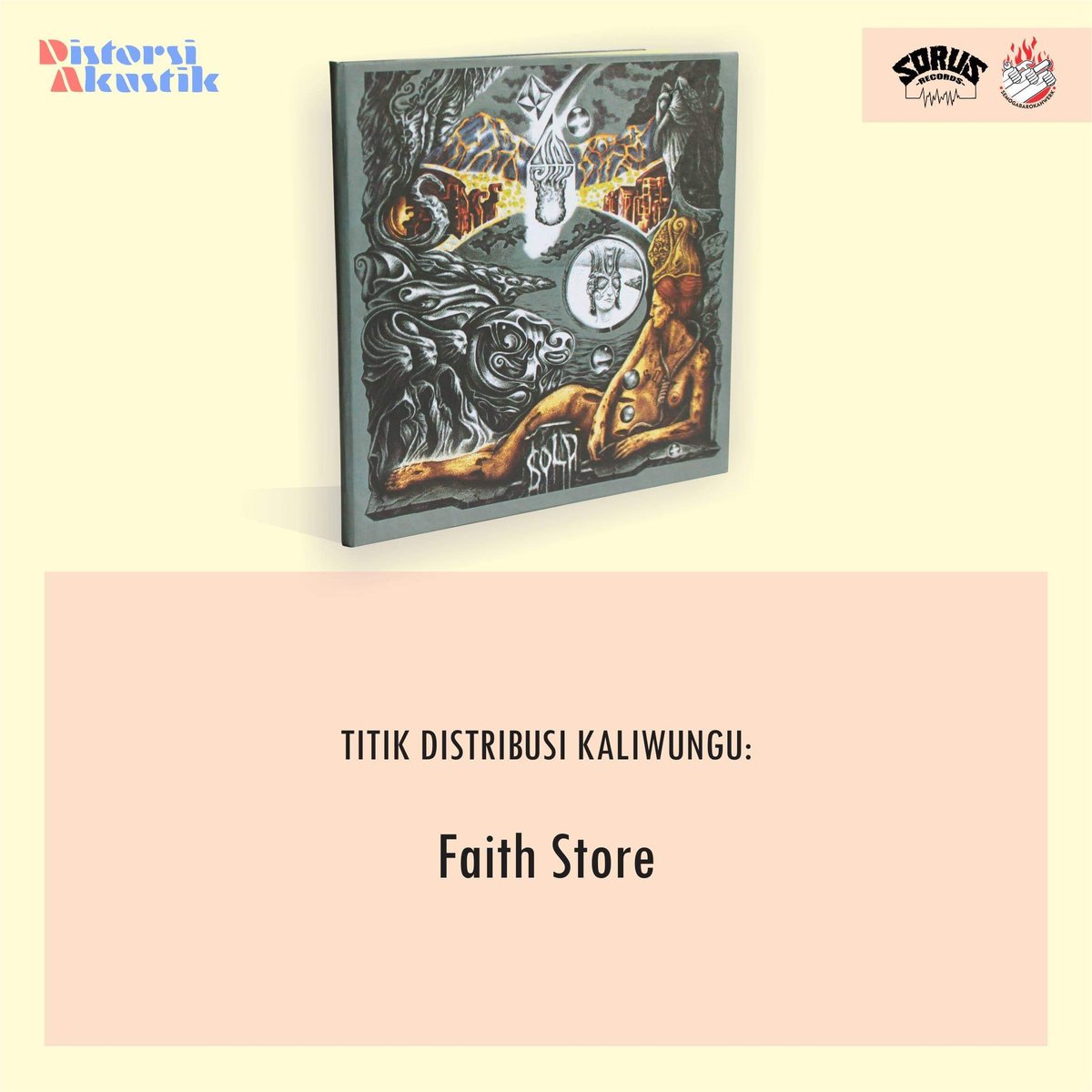 Untuk kalian yang berdomisili di area Kaliwungu, Kendal &amp; sekitarnya. Rilisan "Puan" bisa kalian dapatkan di FaithStore. Salam Jemuah barokah kawan, semoga harimu membahagiakan.

#distorsiakustik #puan