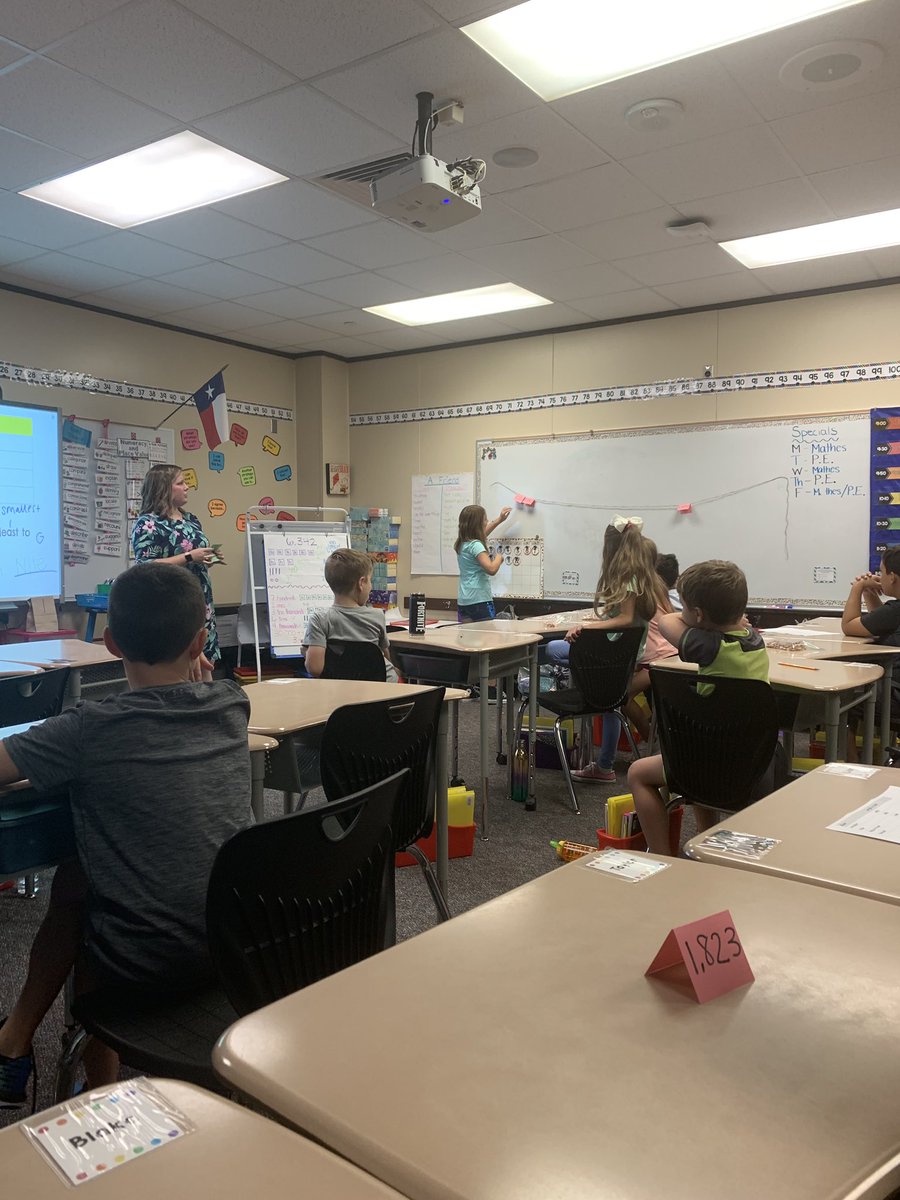 DaveSurdovel's tweet image. Saw great discussion &amp;amp; engagement in 3rd grade at @TISDDPES today with students using #ClotheslineMath @Mace3rdGrade @ShannonHeniff @HelenWilt @kristenwlee @FinneyBrandyne @haley_galyean @annbutts_K2math #TeamTomball #DestinationExcellence #TomballMath @MathProjects @mr_stadel