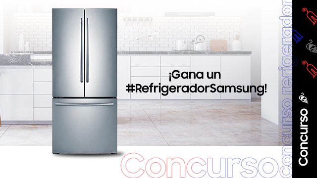 ¡Gana un #RefrigeradorSamsung! Solo debes abrir el refrigerador, para eso, debes darle like  o RT a esta publicación y ya estás participando. El día Lunes lanzaremos la segunda parte de este concurso. ¡A jugar para pasar a la siguiente fase! 🇨🇱👏