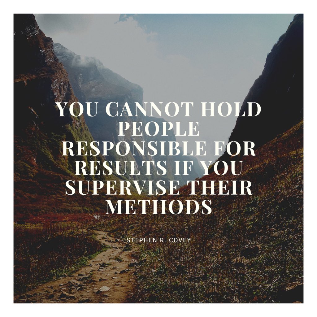 Jennifer picked our quote for Think Big Thursday! She says, “it gives people room to move and grow in their position when they can create their own method and stay within their boundaries.” We totally agree! 

Follow us on Instagram and Facebook: <a href="/supplylinkusa/">Supply Link USA</a>