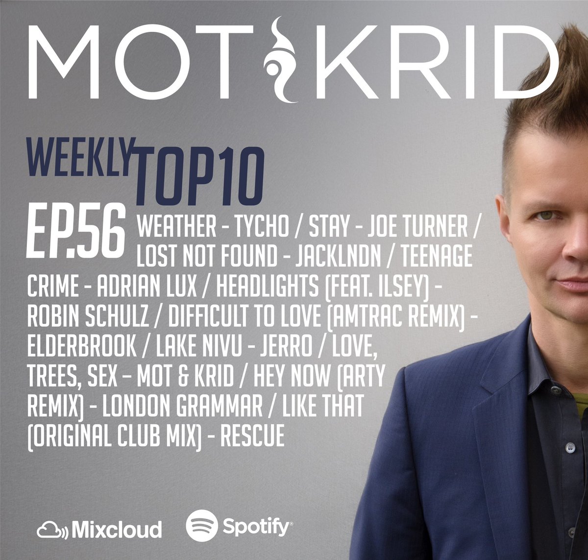 Motandkrid's tweet photo. Tonight we are playing #LostNotFound by @jackLNDN on our Mot & Krid Weekly Top 10 on Mixcloud & Spotify:
https://t.co/yKXA4DLi4F
#NewMusic #radioshow #Mixcloud #SPOTIFYPLAYLIST #NowPlaying #TuneIn #djset #MixTape #chillout #jacklndn #indie #indieartist #FridayFeeling https://t.co/ppObIlOcYQ
