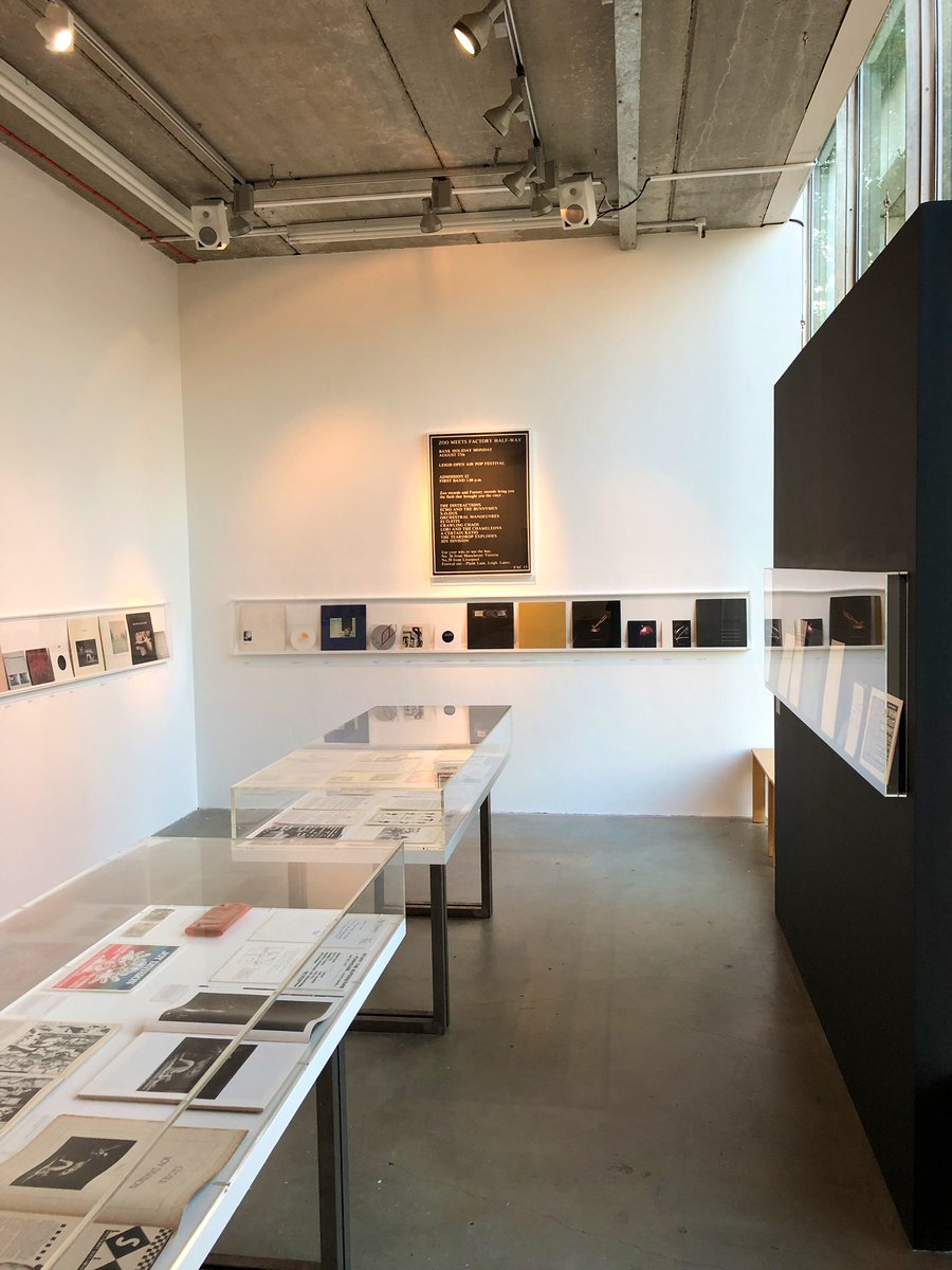 stansteeghs's tweet image. Factory Records exhibition in Londen #usehearingprotection