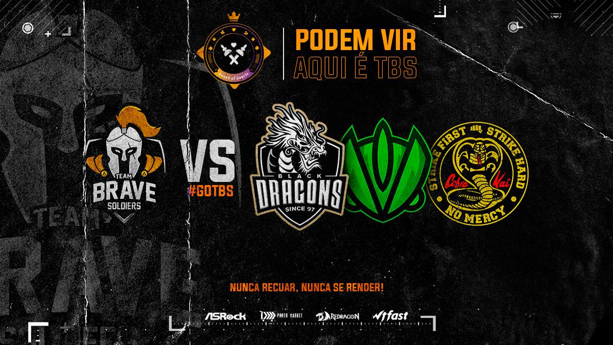 TbseSportsOf's tweet photo. [TBS - R6 FEMININO] Boa Noite, brava torcida.Nossas bravas guerreiras do R6 retornam ao campo de jogo agora pela #QUEENSOFHEARTS evento realizado pela @BBLEsports . Estamos no grupo A junto das equipes @blackdragonsBR , @ResilienceRSL  e #SNEAKTEAM . #GOTBS #WEAREBRAVER https://t.co/zsc1sKgtd9