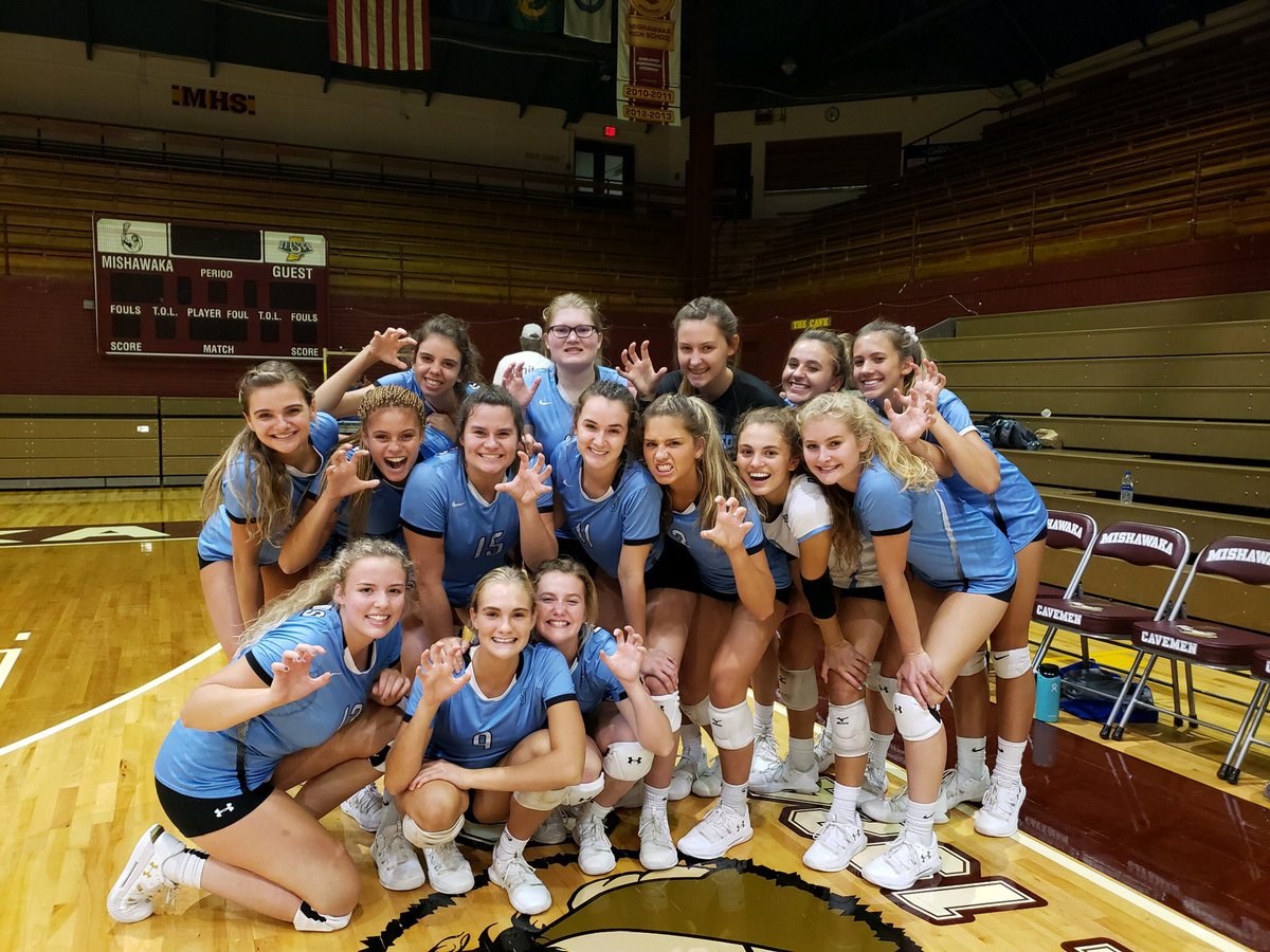 SaintJoeVB's tweet photo. INDIANS WIN!! St. Joe plays a hard fought game against @mishawakavball https://t.co/wRon8Pz0w6