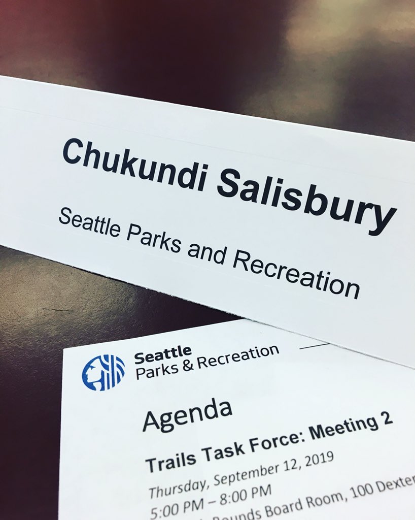 chukundi206's tweet photo. Excited to be working with community member and trails stakeholders as part of the @seattleparksandrec #TrailsTaskForce that will help shape our investment in Trails in the next round of funding for the Metropolitan Parks District in 2021-2026! #SeaTrails #SeattleParks #WeAreSPR https://t.co/MvoeVG6VWu