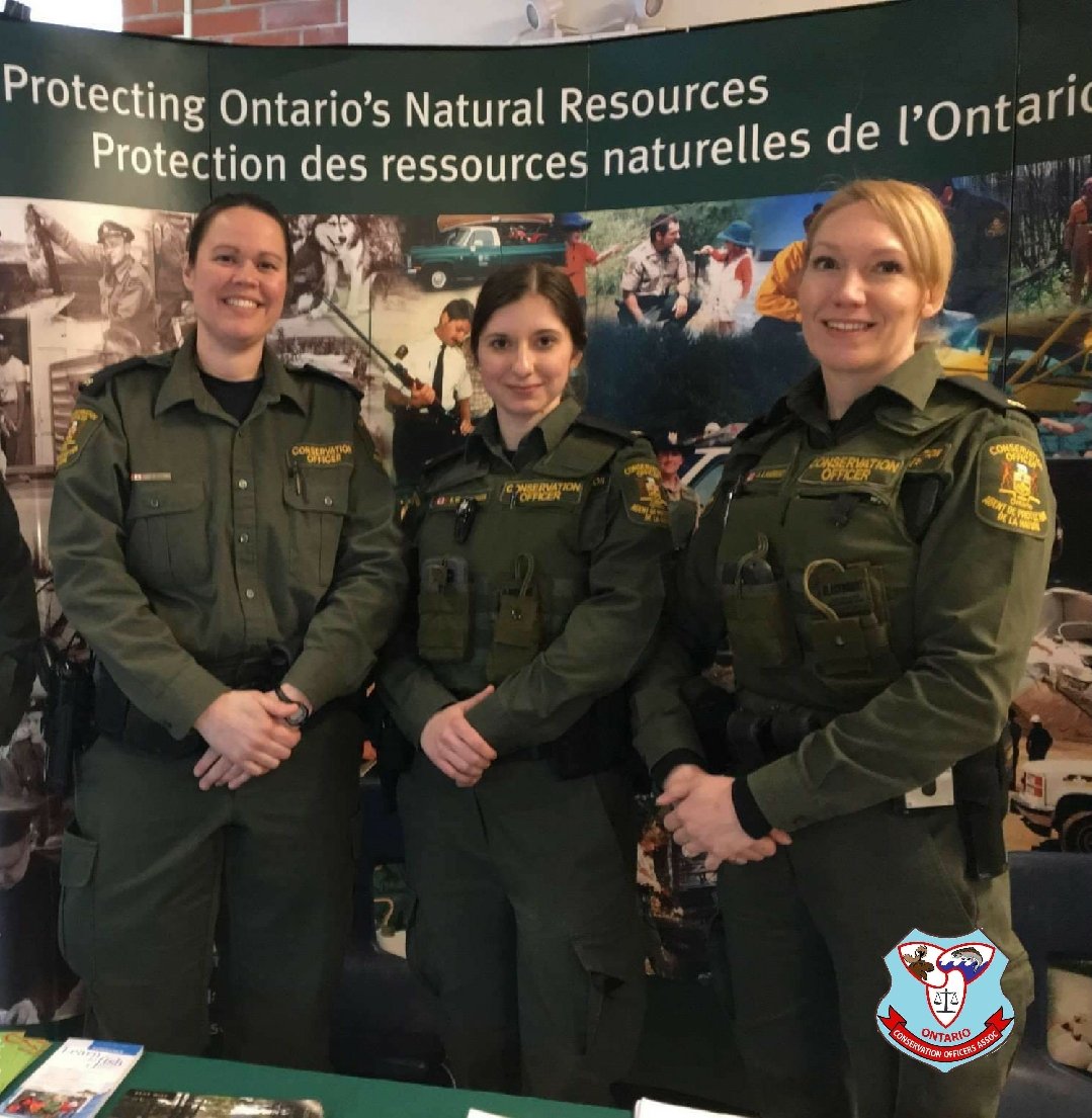 A mighty thank you to all of Ontario's female Conservation Officers as we celebrated #NationalPoliceWomansDay