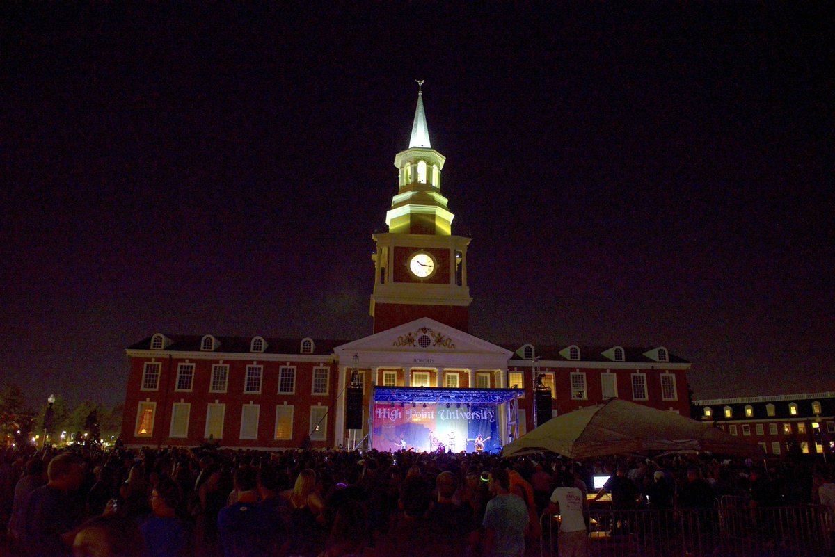 HighPointU's tweet photo. ONE WEEK until the #HPUFallConcert with @iamjojo and @twofriendsmusic! Who's excited⁉️ #HPU365 https://t.co/VNR9GH7lpN