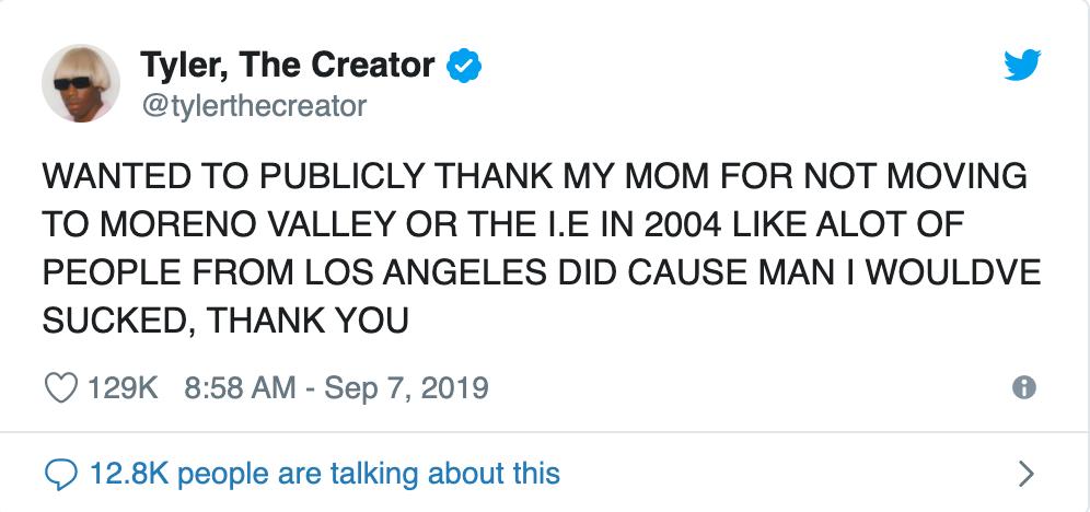 Tyler The Creator Mother