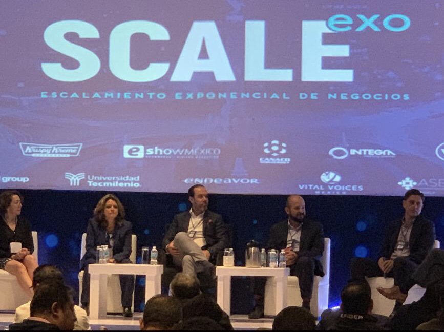 conexionteam's tweet photo. Ayudamos a las empresas a escalar exponencialmente adaptándose a la trasformación digital a través de soluciones TIC. Les compartimos la participación de nuestro CEO- Miguel Ruiz en #ScaleExO en el panel de casos de éxito. #Scalingup #VerneHarnish  #DisrruptiveInnovation #WITeam https://t.co/Yapk8kNMfz