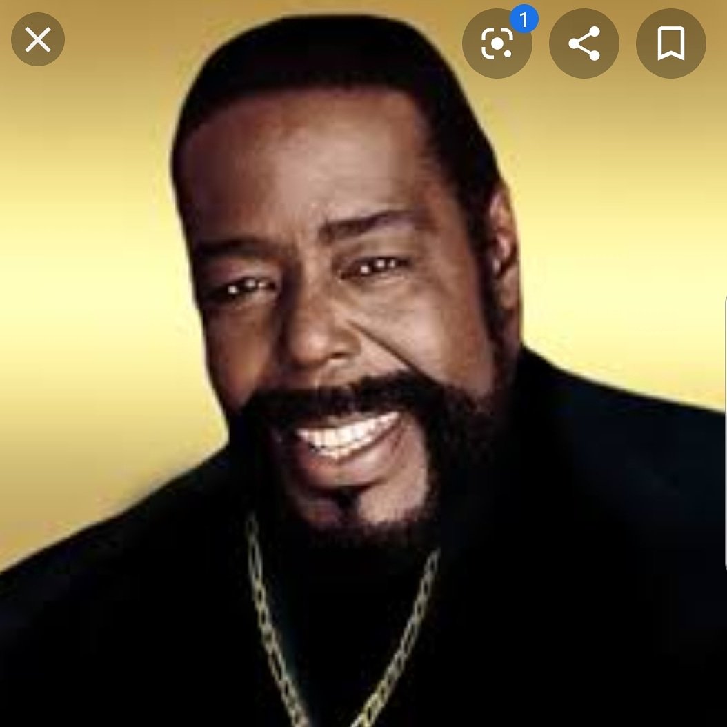 Happy 75th birthday Barry White 