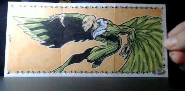 GoGTSLive's tweet image. Beautiful art and cards in @UpperDeckEnt Marvel Premier!  We have these two incredible 1/1 sketch cards to give away.

RT &amp;amp; Watch Live for your chance to win: bit.ly/GTSTwitch 

#Marvel