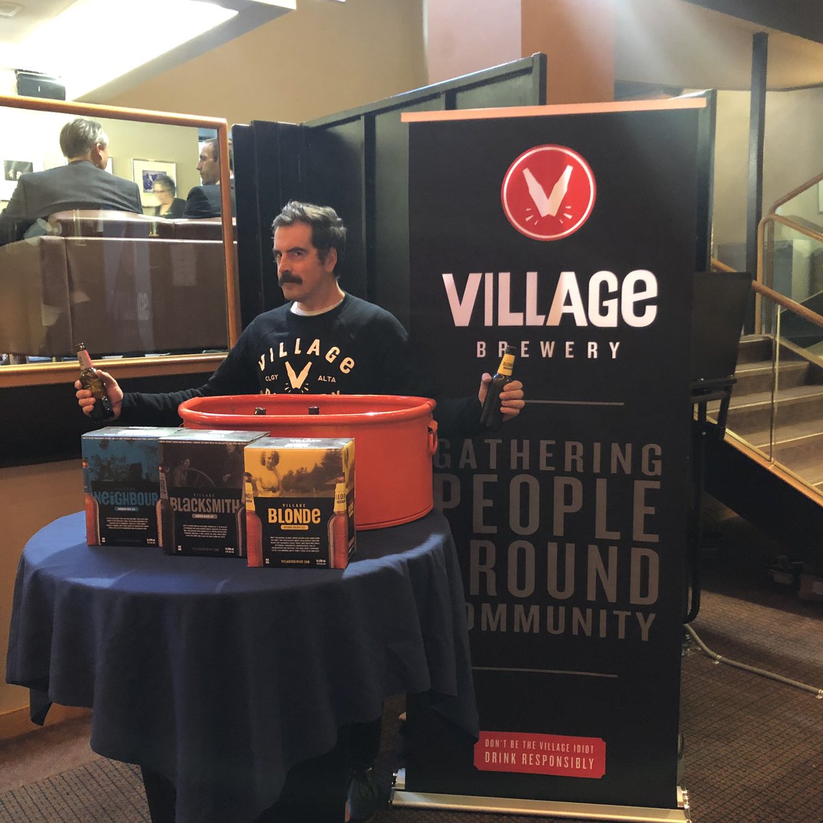 Village Mike (@villagemikeg) on Twitter photo Sampling our wares at the first performance of the 2019/20 ATP season. The Wedding Party <a href="/villagebrewery/">Village Brewery</a> <a href="/ABTHEATREPRJCTS/">Alberta Theatre Projects</a> Sampling our wares at the first performance of the 2019/20 ATP season. The Wedding Party <a href="/villagebrewery/">Village Brewery</a> <a href="/ABTHEATREPRJCTS/">Alberta Theatre Projects</a>