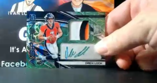 GoGTSLive's tweet image. WHAT A BOX of @paniniamerica Spectra... and ALL OF THIS is getting given away!

RT &amp;amp; Watch Live to Enter: bit.ly/GTSTwitch

Drew Lock /50 auto
Brady /15 parallel
Jordan Reed Auto Patch
Kyler Murray ONE OF FOUR Triple Patch!!! #WinWithGTS #WhoDoYouCollect