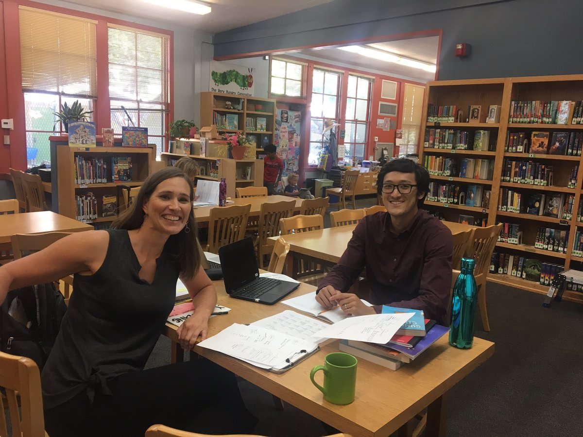 principalcda's tweet photo. When a school embraces research &amp; makes bold moves in instruction, it has to provide support for its new teachers. Today Ms. Kells and Mr. Yin benefited from that mindset. Thanks @donelson_erin for providing all of us with a rich day of learning. We grow because of you. https://t.co/dPRT9D2zQm