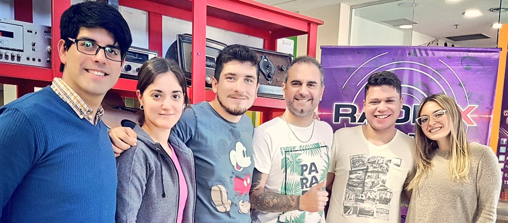 DRoccoFabian's tweet photo. El Termómetro Radio 
Lunes a Viernes de 12 a 14 horas por @RadioXPilar
Equipo:
#LuZugasti @AquilesAcosta @angelsolisok_ #MelissaMachado @HernanJF_ @fabianderocco @emesanmartin #GabrielFerrari #SilviaDarget https://t.co/MrbxGDeNje https://t.co/8ogMUSYM8H