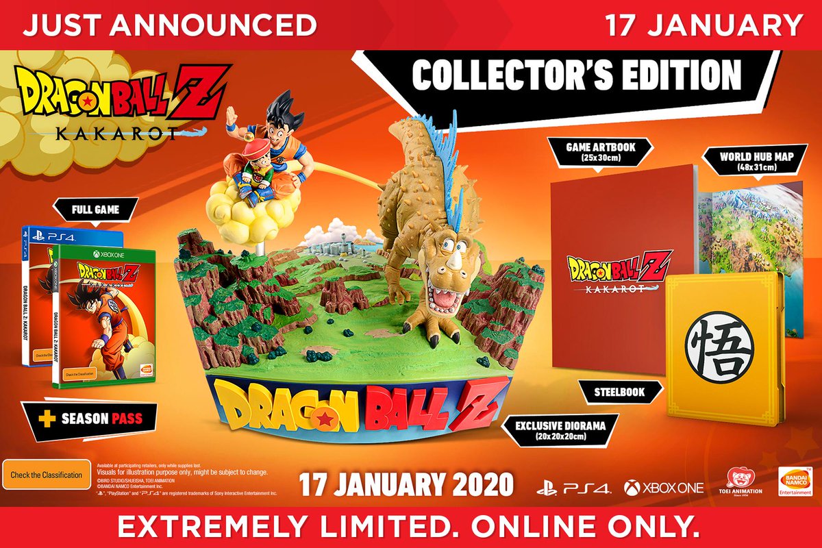 Eb Games Australia Just Announced The Dragon Ball Z Kakarot Collector S Edition Is Available To Preorder Right Now Extremely Limited Online Only T Co Gtzl2o7ofv T Co Vuchdqvt7a