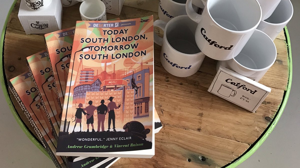 Don’t forget we have a new pop up pad in Catford! 
We are setting up shop inside <a href="/CatfordMews/">Catford Mews</a> every Friday 3-7pm &amp; all weekend 10am-7pm. Stop by for a Catford chat or to get some lovely local merchandise. 
#CatfordAndProud #Catford