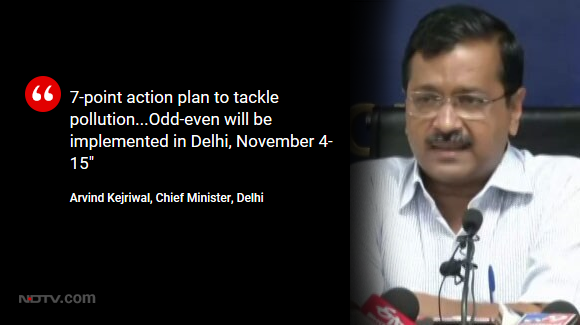 ndtv's tweet photo. #OddEven #Delhi #Pollution #ArvindKejriwal 

More on https://t.co/Fbzw6mR9Q5 and NDTV 24x7 https://t.co/zsvAAAgPo3