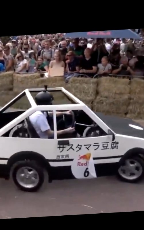 手作りカートで駆け抜けるボックスレース ハチロクの動きが面白いｗ Togetter