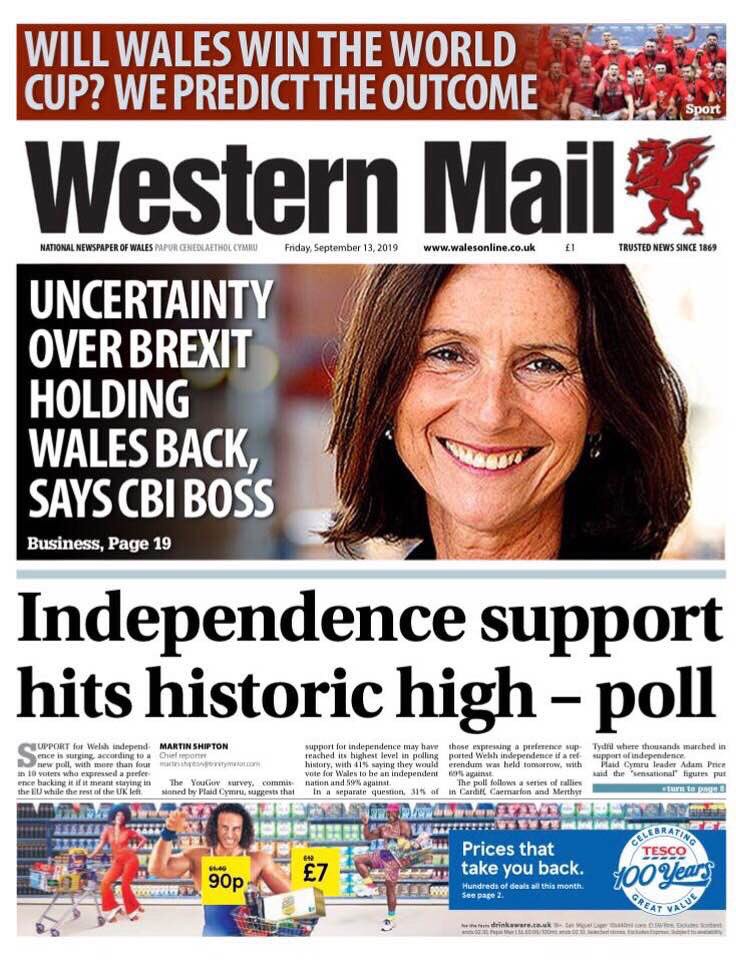 YesAberteifi's tweet photo. Support for independence is surging in Wales. We will be announcing our next get together in Aberteifi very soon. #indiWales https://t.co/fshMJTe20x