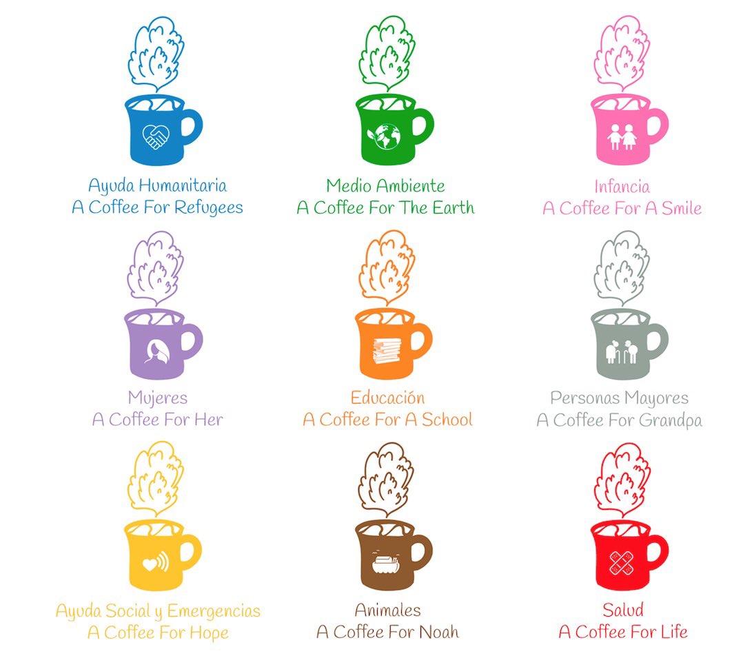 ShareACoffeeFor's tweet photo. Buenos días! Llega un fin de semana de lluvia🌨... así que nada mejor que un #CaféVirtual desde el sofá para ayudar a los que lo necesitan: medicinas, mantas, libros y lápices, pan... ¿de qué color es tu café?
Dona el tuyo en 👉🏻https://t.co/9PKYiKsv7S ☕️❤️🌍
#FelizViernes https://t.co/xvo1012NaE