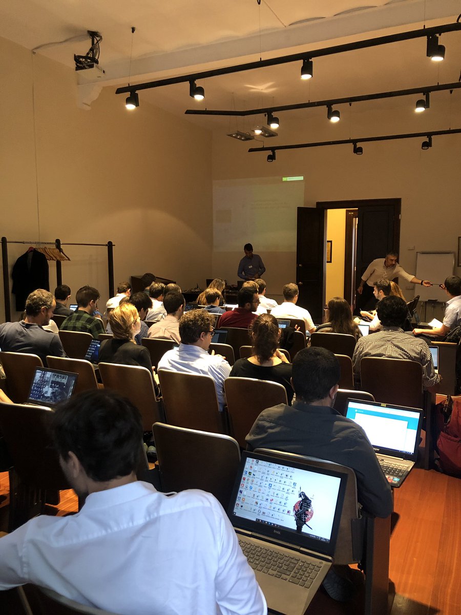EFEHR_tweets's tweet photo. We are ready for the OpenQuake-engine training workshop! We will be running probabilistic event based risk calculations to show how we run the European risk calculations. #openquake https://t.co/vUxhFoTfBF