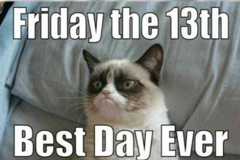 #Friday13th #FridayMotivation 😹