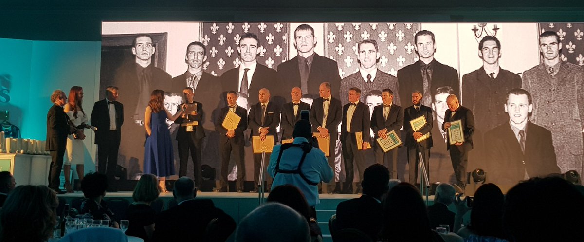 KevinHeavern's tweet photo. I was honoured to be invited to The Irish News Ulster GAA All Star Awards last night. Some great highlights from Tommy Bowe and the 1999 All Stars. This is what our Danske Bank Ulster Schools GAA players are aspiring to. Congratulations to all the winners!  #INAllStars https://t.co/BG0niXrMGi