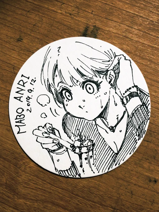 これは昨日上げ忘れた、麻婆アンリちゃん

#ブルーロック
#毎日じゃない1キャラ 