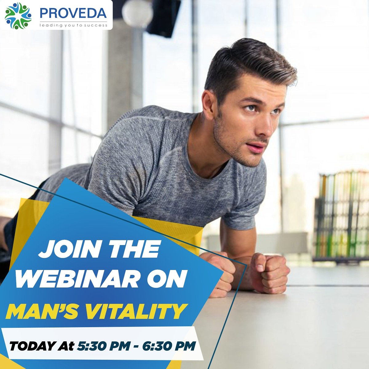 _ProvedaIndia's tweet photo. Today's Webinar on Men's Vitality

Proveda India Webinar
Topic - Men's Vitality
Date - 13 Sep 2019
Time - 5:30pm to 6:30pm
Registration URL -
https://t.co/4kkNGrU8aW
Webinar ID - 
767-767-723

#webinar #healthcare #products #mensvitality #online #cosmetics #health #proved https://t.co/qyVWXJ54WP