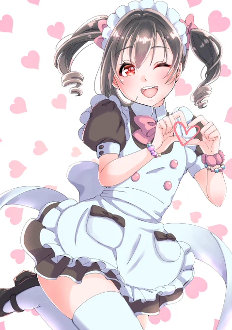 金曜日だ～、ことりちゃんがキュアメイドカフェならにこはあっとほーむかな!と思います? 