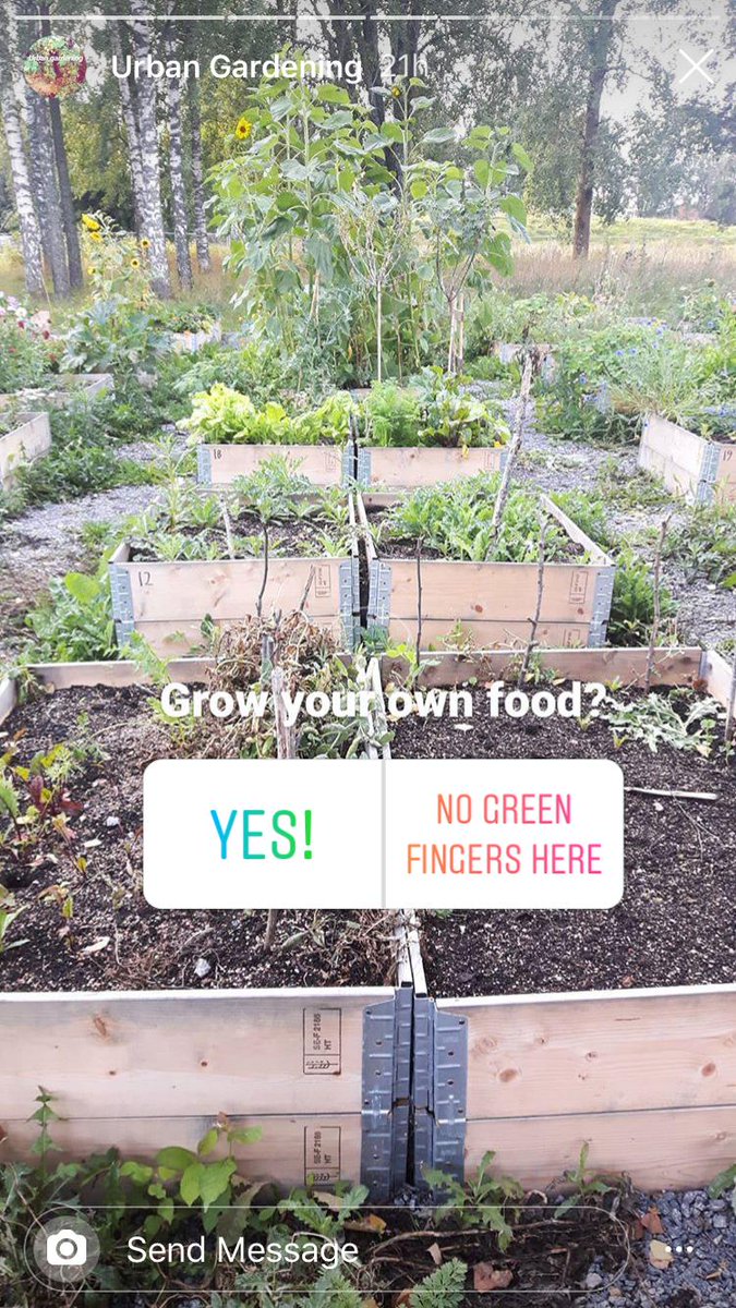 ec_slu's tweet image. Our new MSc students answer the question #WhatIsEnvironmentalCommunication by testing Instragram stories as a tool for sparking #publicdebate on #urban #sustainability 

Here is a sneak pick on the #urbanagriculture #EnvComm Instastory 

Full story here 
instagram.com/stories/highli…