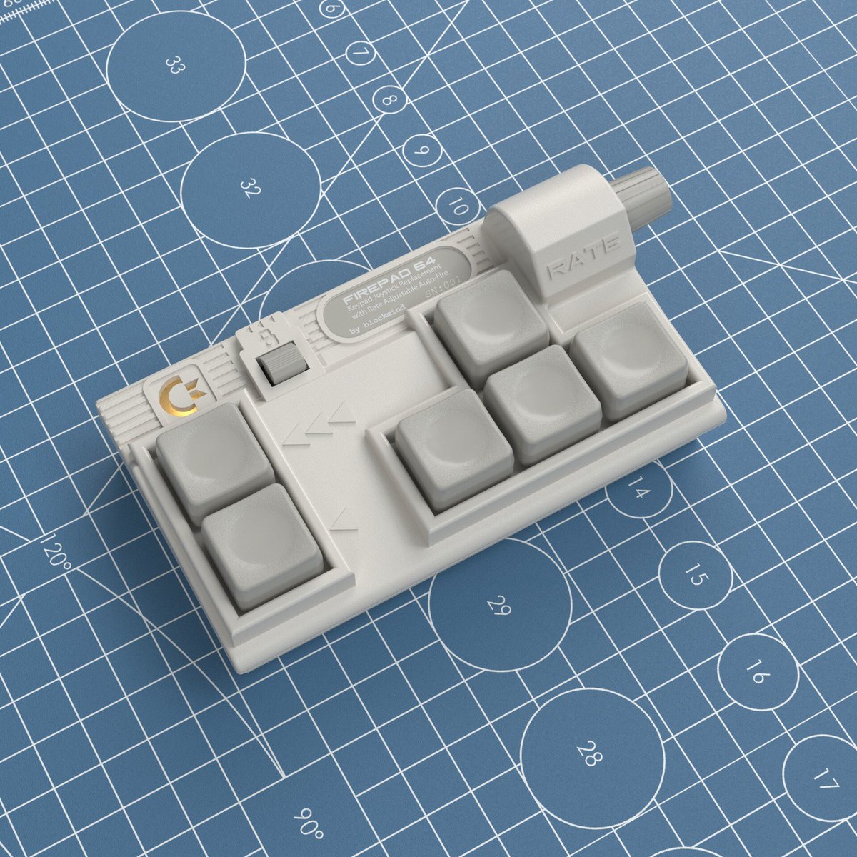 Substance3D's tweet photo. FirePad64 - Joystick Replacement for Commodore 64, by Cem Tezcan - https://t.co/uskiWmg5M8
Textured with #SubstancePainter
#productdesign #retrogasm #SolidWorks #Modo #OctaneRenderer #MadeWithSubstance https://t.co/9e8Cvc35ev