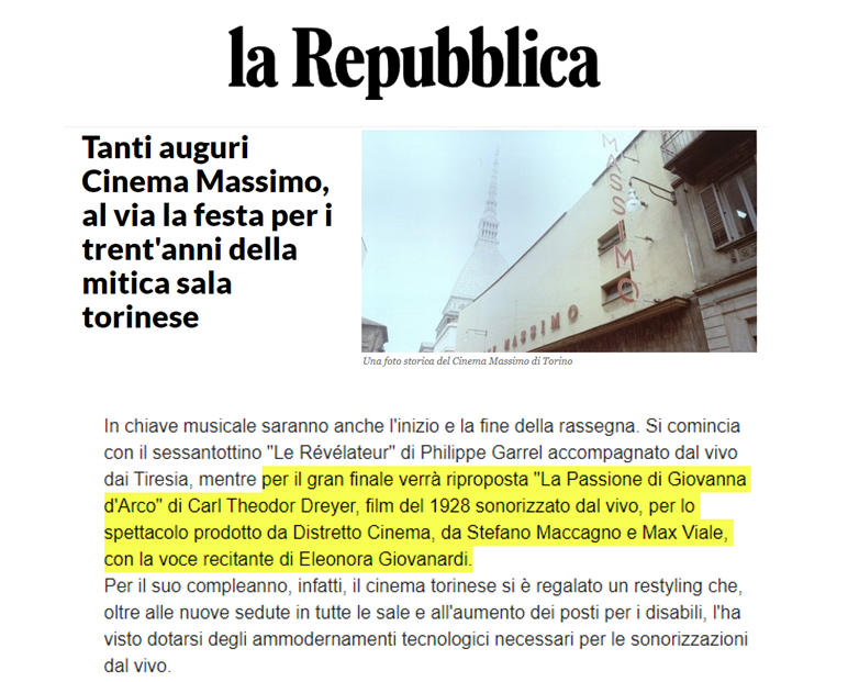 Contribuire ai festeggiamenti...